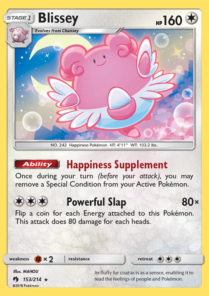 Blissey #153 — Lost Thunder