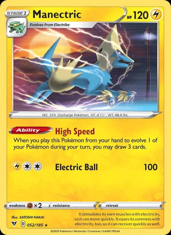 Manectric #52 — Vivid Voltage