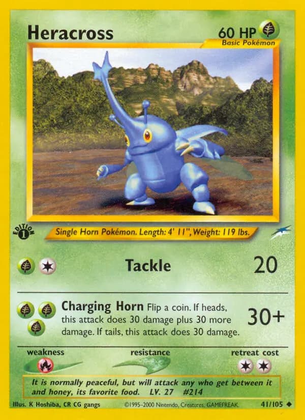 Heracross #41 — Neo Destiny