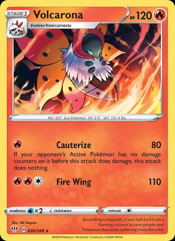 Volcarona #30 — Darkness Ablaze