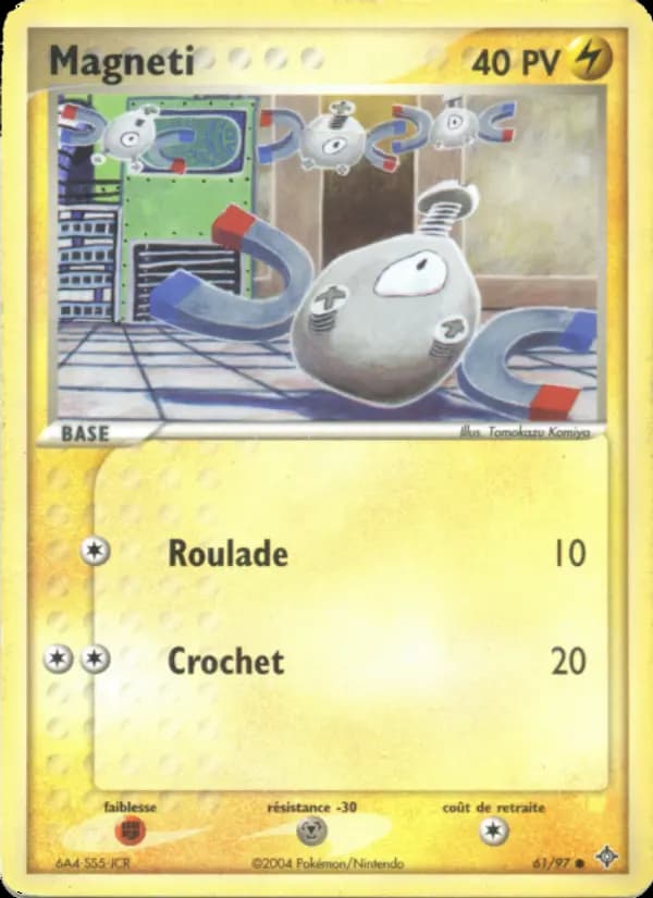 Carte Pokémon Magneti #61 — Dragon