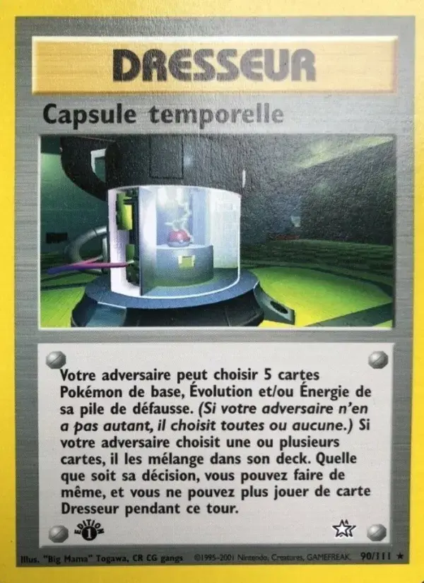 Carte Pokémon Capsule temporelle #90 — Neo Genesis