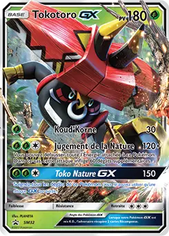 Carte Pokémon Tokotoro GX #SM32 — Promos Soleil et Lune