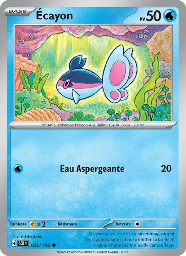 Carte Pokémon Écayon #035 — Couronne Stellaire