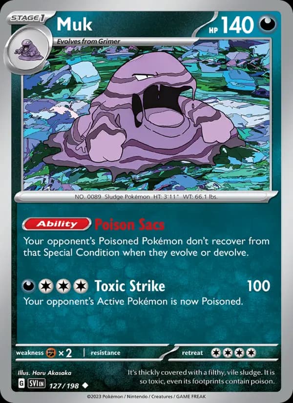Muk #127 — Scarlet & Violet