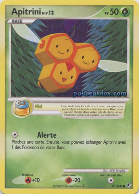 Carte Pokémon Apitrini #57 — Tempête