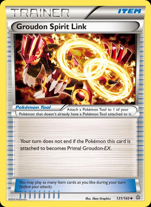 Groudon Spirit Link #131 — Primal Clash