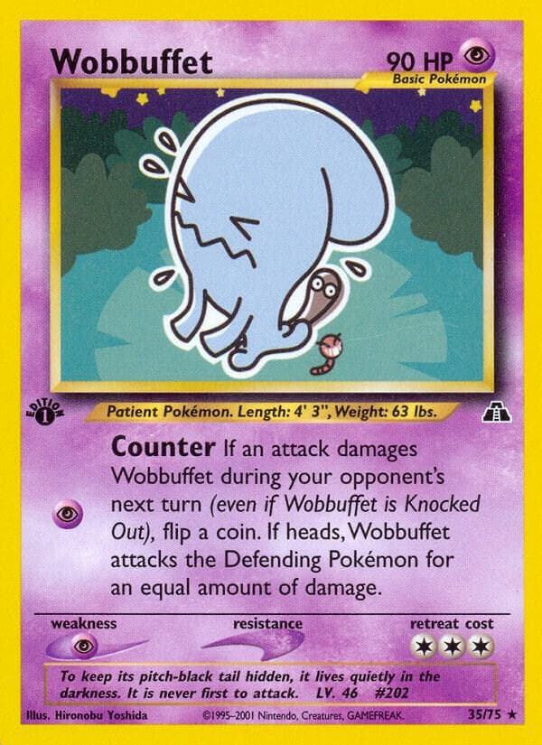 Wobbuffet #35 — Neo Discovery