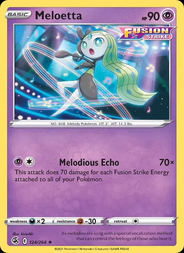 Meloetta #124 — Fusion Strike