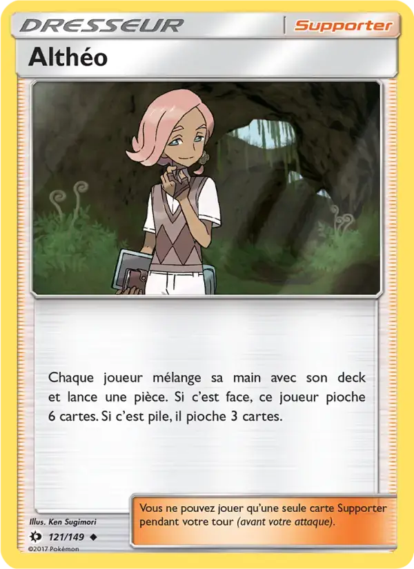 Carte Pokémon Althéo #121 — Soleil et Lune