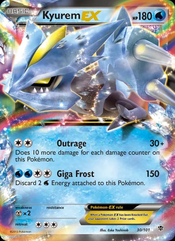 Kyurem-EX #30 — Plasma Blast