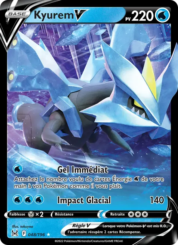 Carte Pokémon Kyurem V #048 — Origine Perdue
