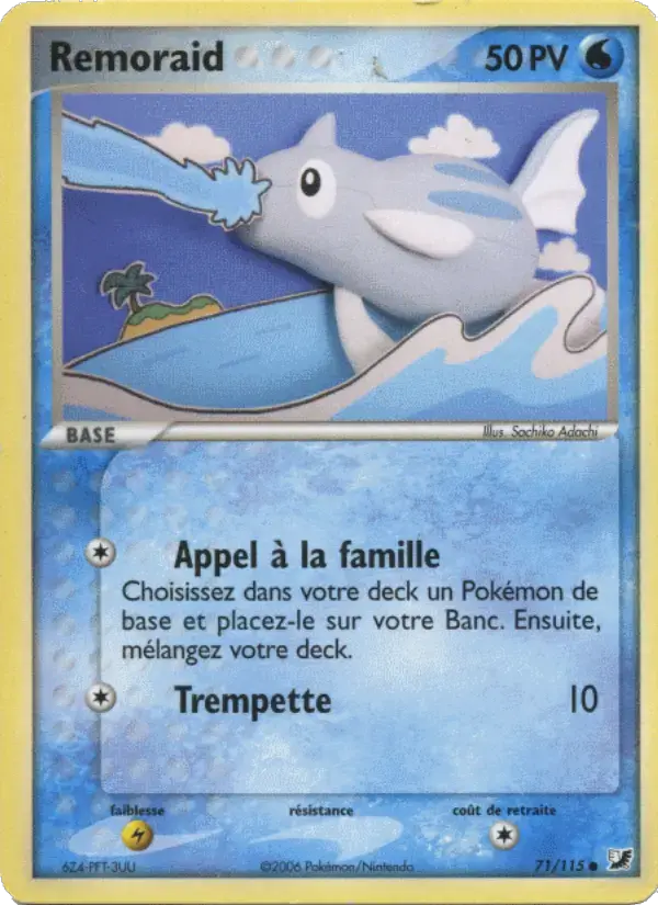 Carte Pokémon Remoraid #71 — Forces Cachées