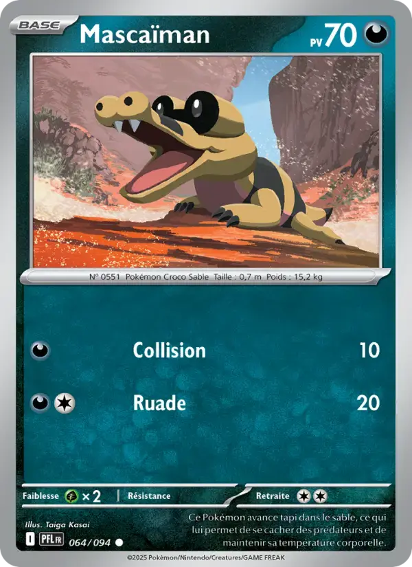 Carte Pokémon Mascaïman #064 — Flammes Fantasmagoriques