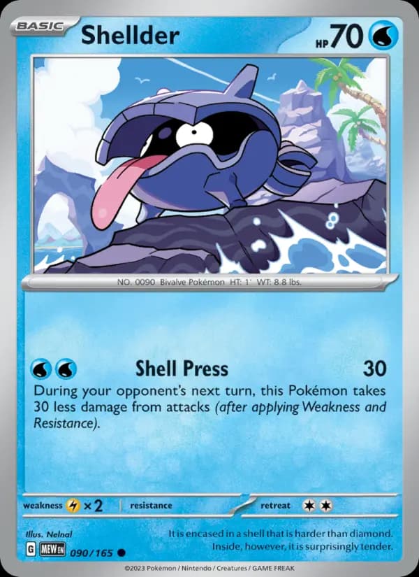 Shellder #090 — 151