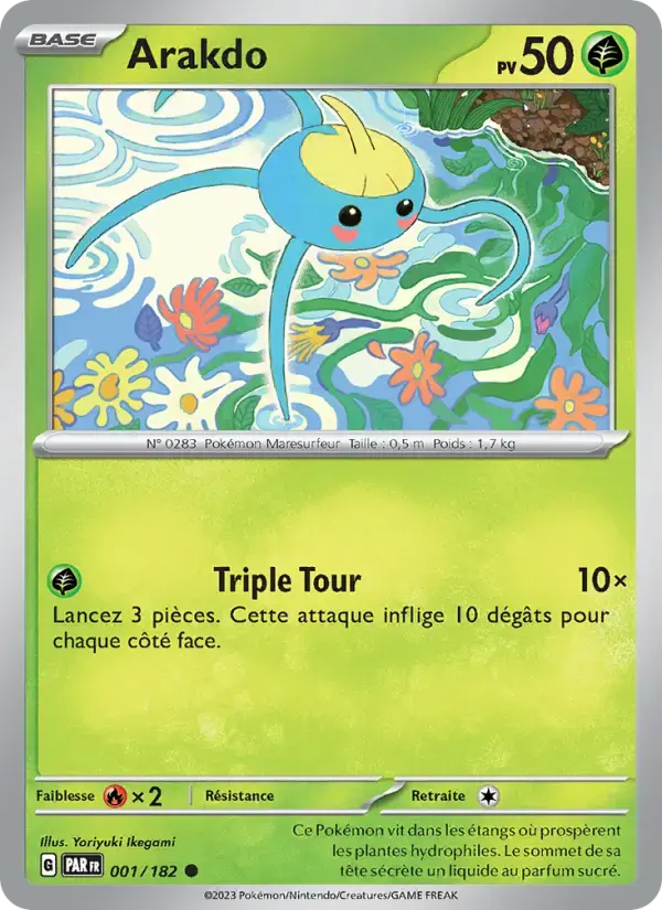 Carte Pokémon Arakdo #001 — Faille Paradoxe