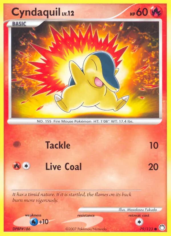 Cyndaquil #79 — Mysterious Treasures