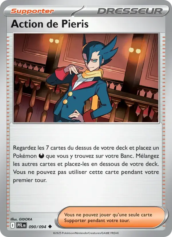 Carte Pokémon Action de Pieris #090 — Flammes Fantasmagoriques