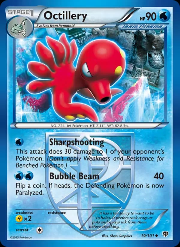 Octillery #19 — Plasma Blast