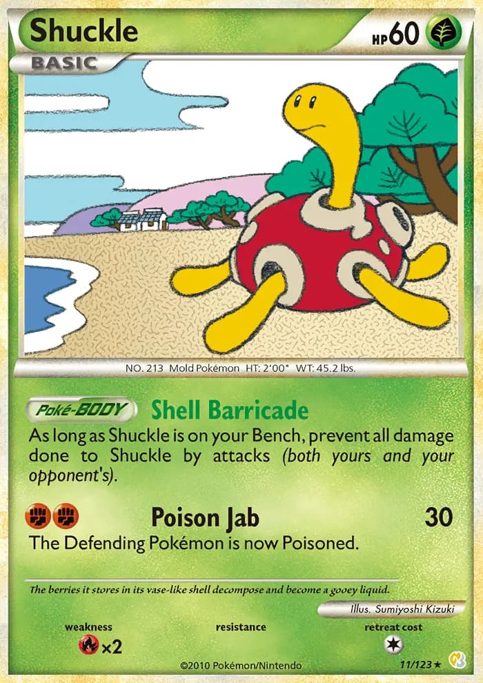 Shuckle #11 — HeartGold SoulSilver