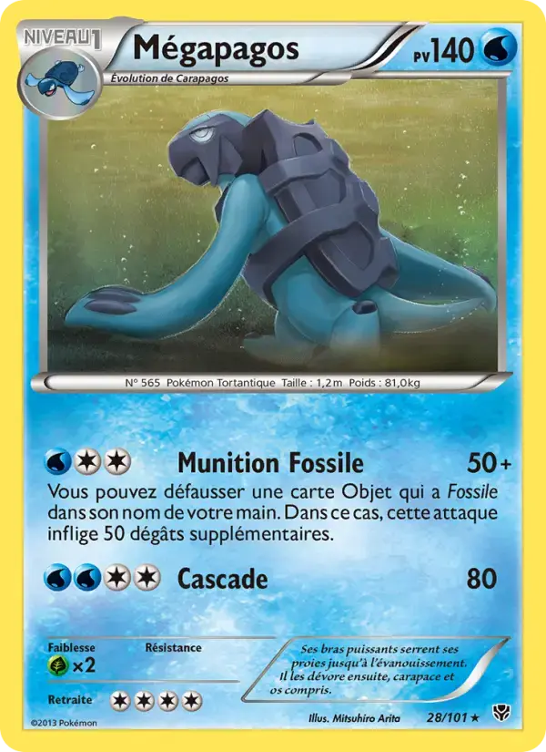 Carte Pokémon Mégapagos #28 — Explosion Plasma
