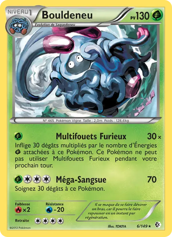 Carte Pokémon Bouldeneu #6 — Frontières Franchies