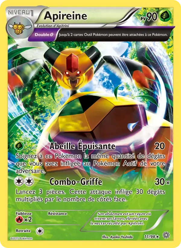 Carte Pokémon Apireine #11 — Origines Antiques