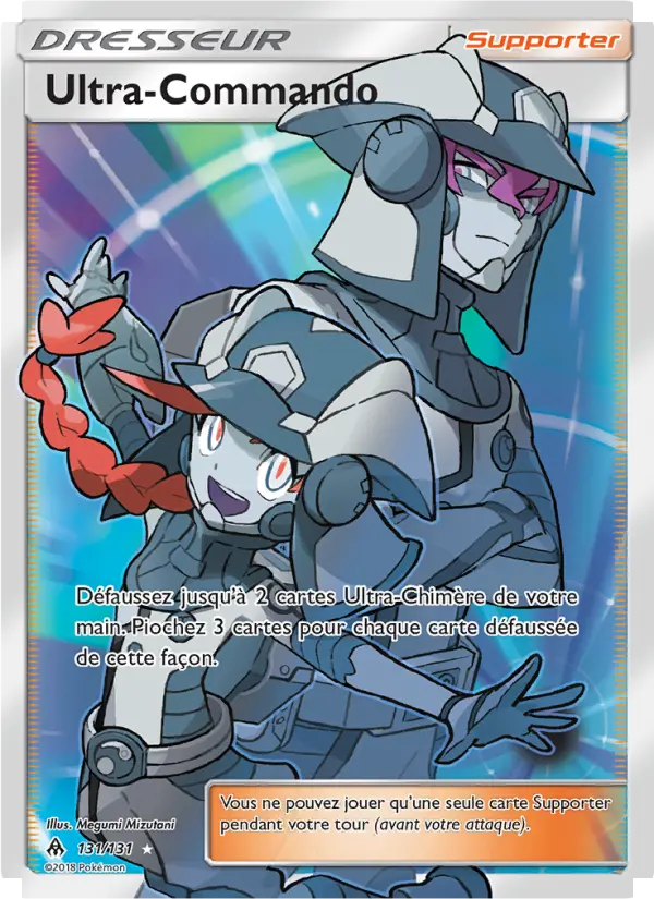 Carte Pokémon Ultra-Commando #131 — Lumière Interdite