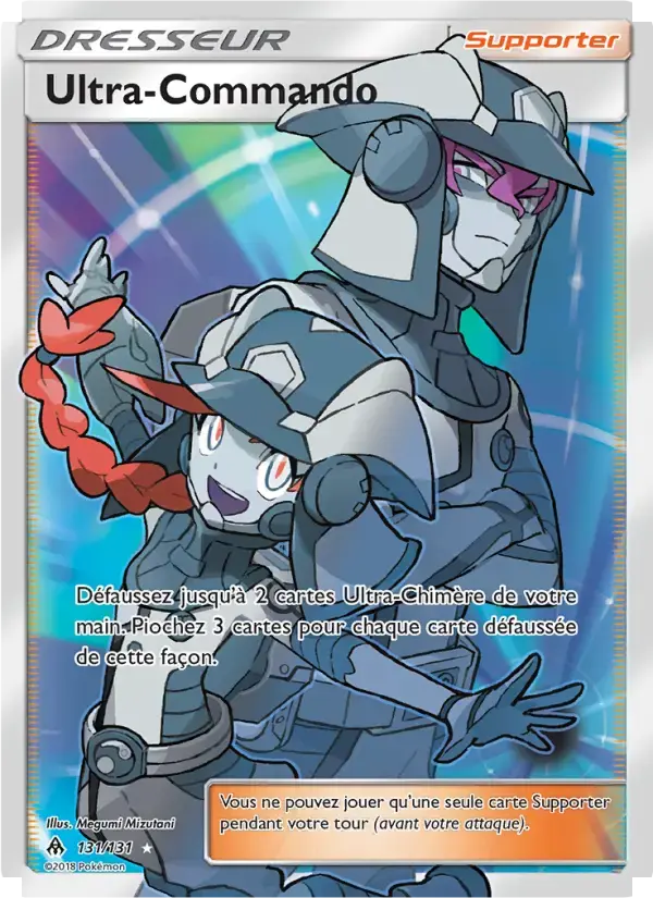 Carte Pokémon Ultra-Commando #131 — Lumière Interdite