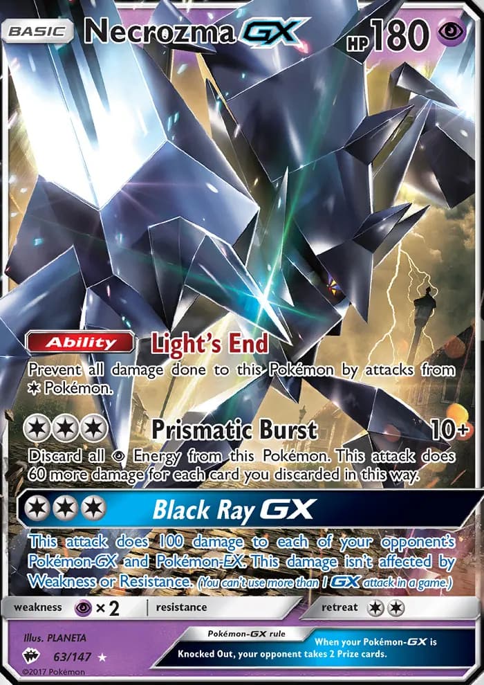 Necrozma GX #63 — Burning Shadows