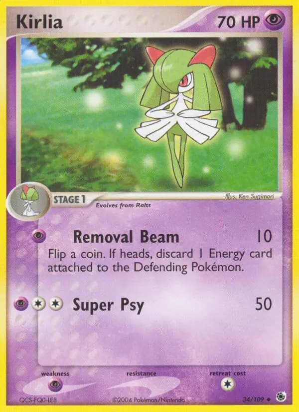 Kirlia #34 — Ruby & Sapphire