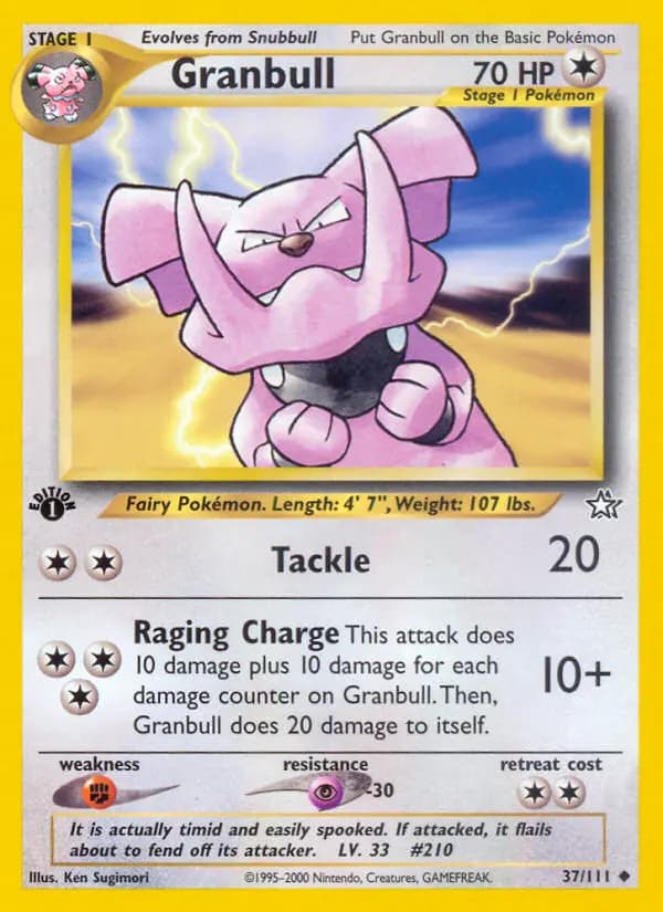 Granbull #37 — Neo Genesis