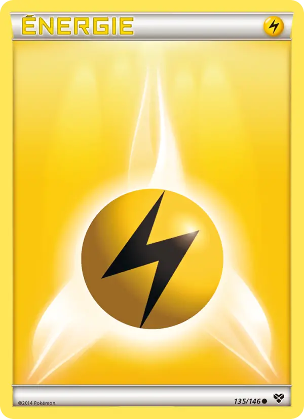 Carte Pokémon Énergie Electrik #135 — XY
