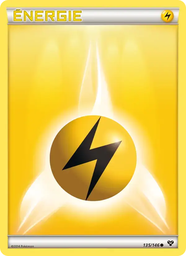 Carte Pokémon Énergie Electrik #135 — XY