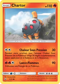 Carte Pokémon Chartor #11 — Légendes Brillantes