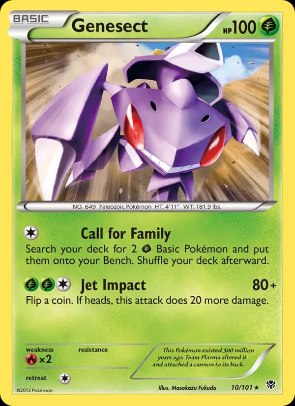 Genesect #10 — Plasma Blast