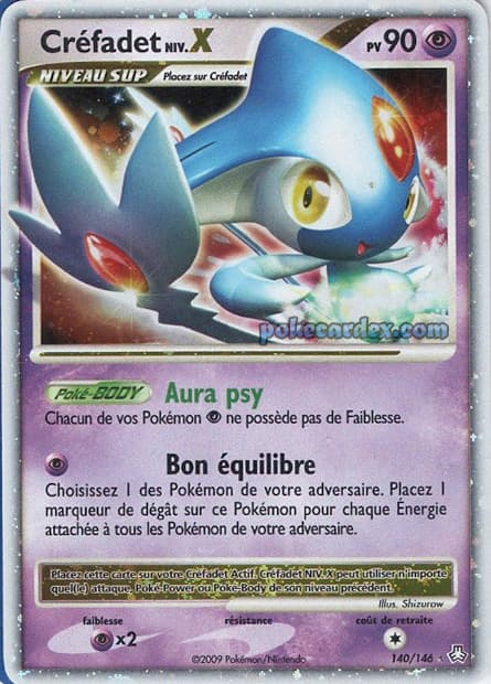 Carte Pokémon Créfadet #140 — Éveil des Légendes