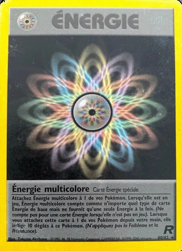 Carte Pokémon Énergie multicolore #80 — Team Rocket