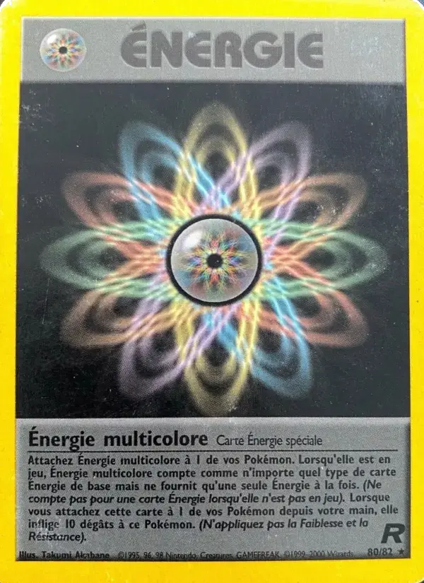 Carte Pokémon Énergie multicolore #80 — Team Rocket