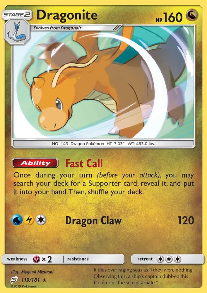 Dragonite #119 — Team Up