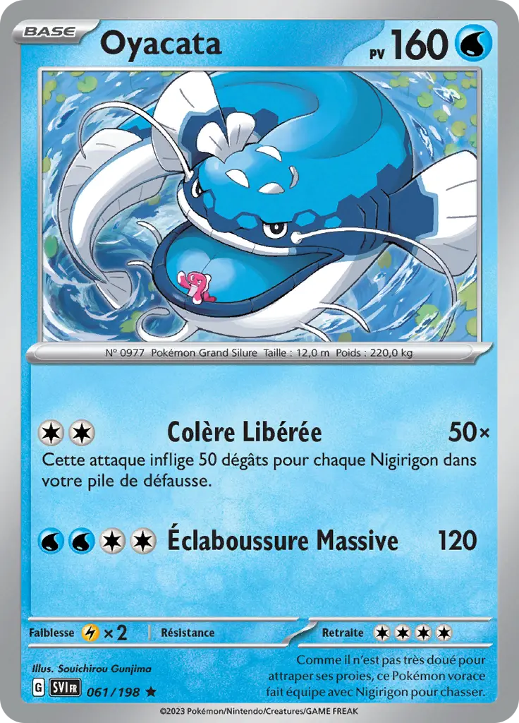 Carte Pokémon Oyacata #061 Non Holo — Écarlate et Violet