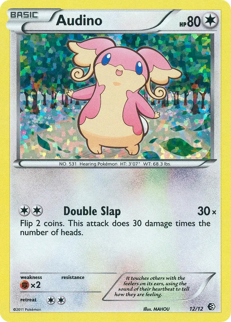 Carte Pokémon Nanméouïe #12 — 2011 Promo McDonald's
