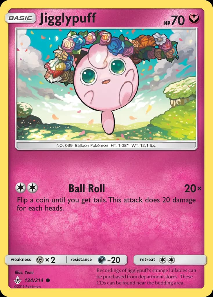 Jigglypuff #134 — Unbroken Bonds