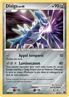 Carte Pokémon Dialga #16 — Duels au Sommet