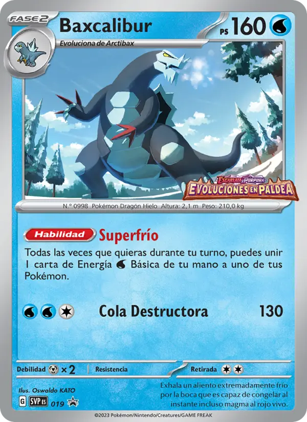 Carte Pokémon Glaivodo #019 — Promos Écarlate et Violet