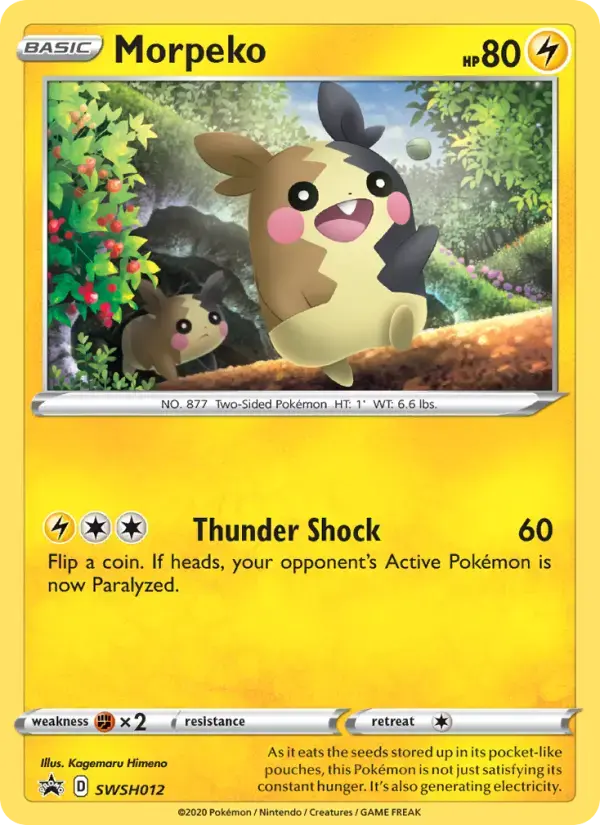 Morpeko #SWSH012 — Sword & Shield Promos