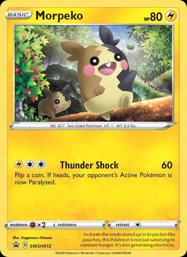 Morpeko #SWSH012 — Sword & Shield Promos