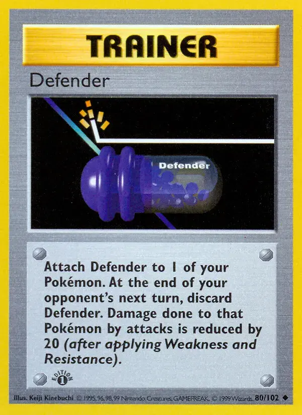 Defender #80 — Base Set