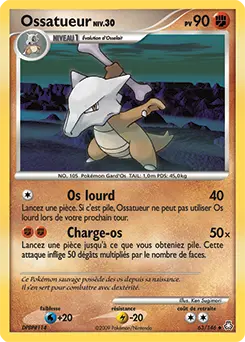 Carte Pokémon Ossatueur #63 — Éveil des Légendes