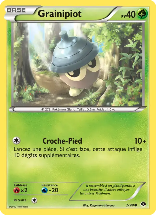 Carte Pokémon Grainipiot #2 — Destinées Futures